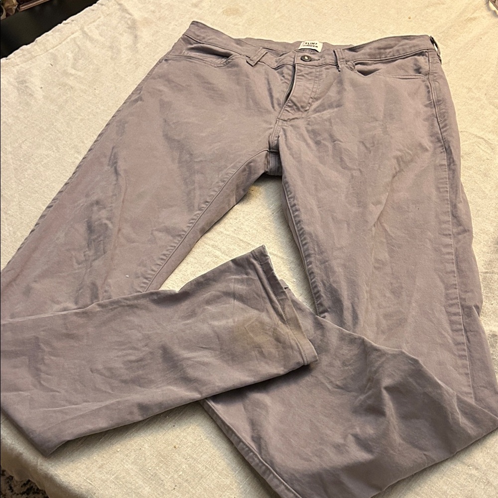 Men's Classic Flint and Tinder Gray Chinos
